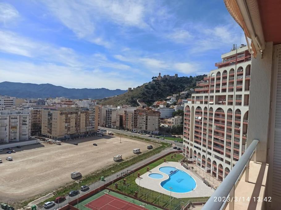 Espectacular Terraza Y Vistas En 1A Linea De Playa Apartment Cullera Exterior photo