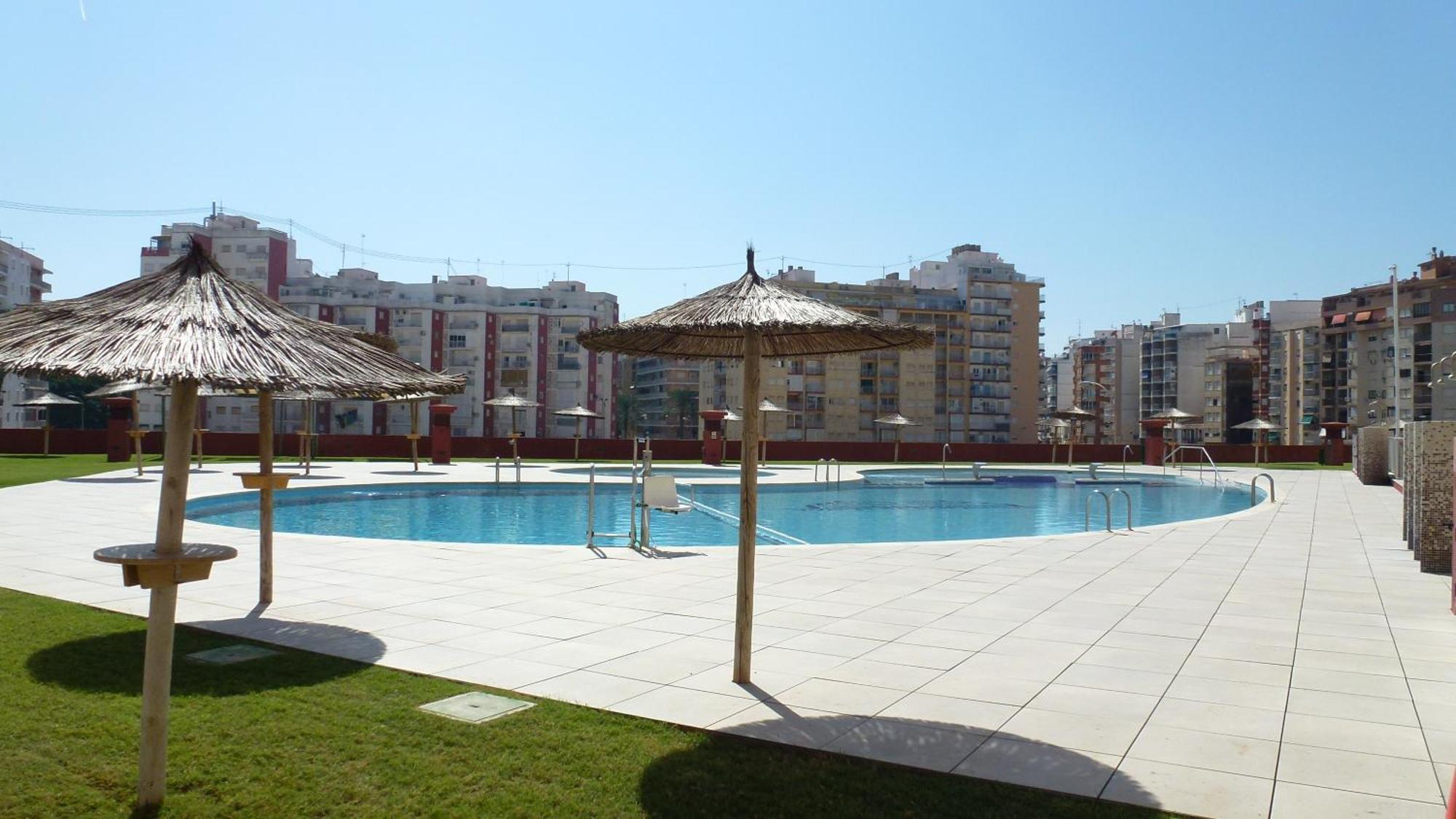 Espectacular Terraza Y Vistas En 1A Linea De Playa Apartment Cullera Exterior photo